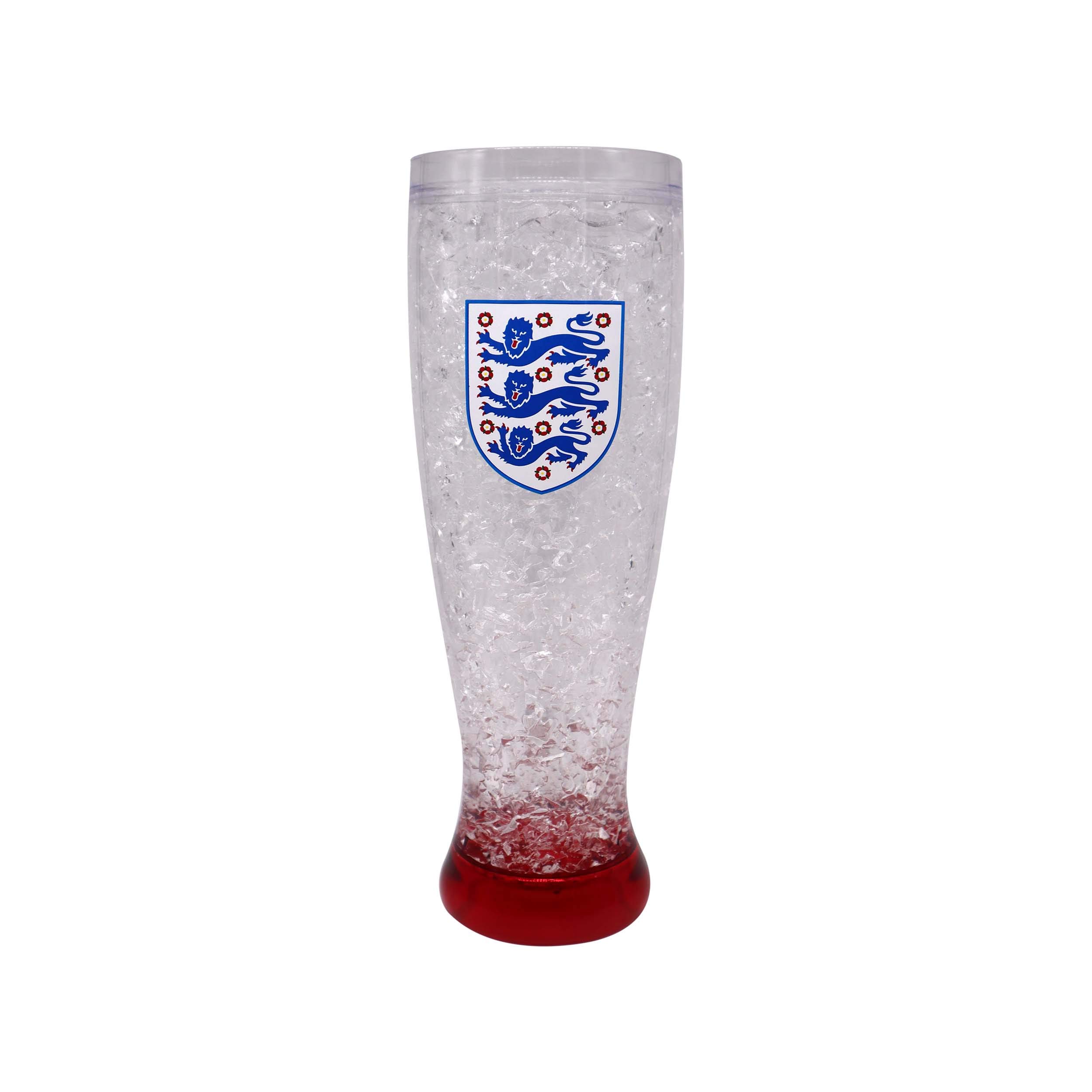 FOCO England FA Football World Cup European Crest Freezer Bar Beer Pint Glass