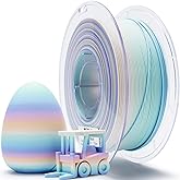 ZIRO PLA Filament 1.75mm, Matte Multicolor 3D Printer Filament, Color Gradient Change PLA, Fast Color Change by Length, Fit M