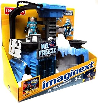 imaginext mr freeze headquarters