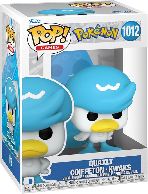 POP! Games: Pokemon - Quaxly
