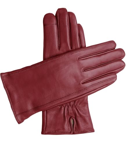 UGG Women's Leather Sheepskin Vent Gloves with Conductive Tech