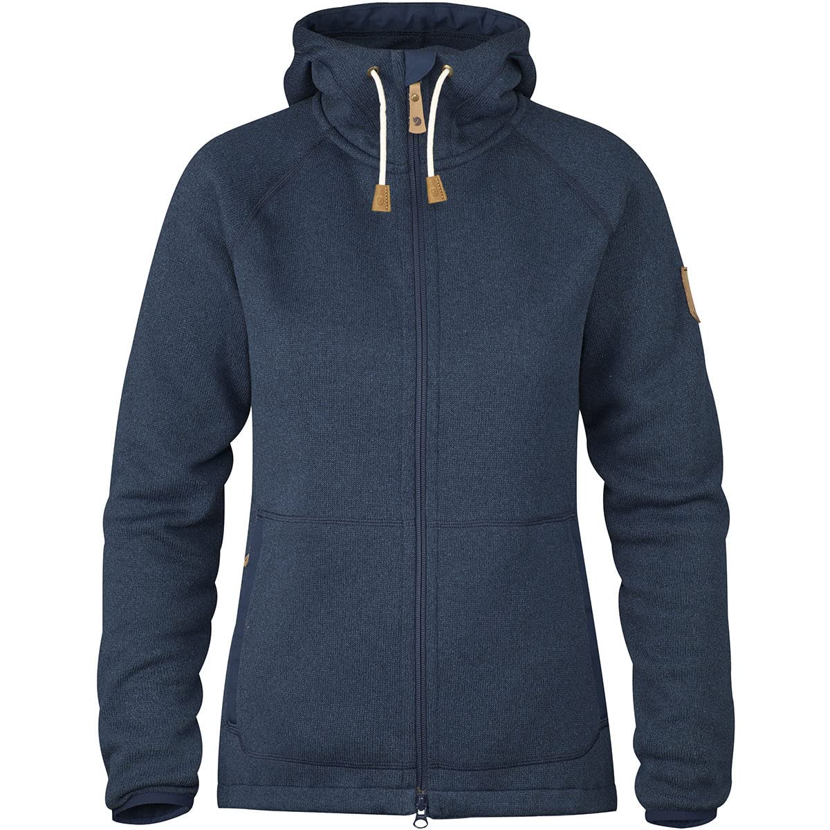Fjallraven Women's Övik Fleece Hoodie, Blue, S