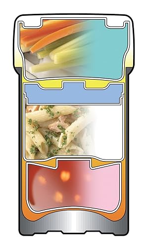 Zojirushi SL-NCE09 Stainless Bento Steel Vacuum Lunch Jar