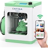 Entina TINA2S 3D Printers with WiFi Cloud Printing, Fully Assembled with Auto Leveling, Huge Library, DIY Mini 3D Printer for Beginners and Kids, High Precision 3D Printer for Home, Office &amp; School