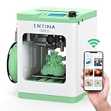 Entina TINA2S 3D Printers with WiFi Cloud Printing, Huge Library, Fully Assembled, Mini 3D Printer for Beginners and Kids with Auto Leveling, High Precision FDM 3D Printer for Home, School and Office