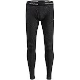 Realtree Thermal Pants for Men -Underwear Long Johns Bottoms -Warm and Insulating -Extreme Winter Gear,Hiking, Hunting (Black, XX-Large)