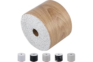 SYYKDEF Peel and Stick Waterproof Wall Border Bathroom Mirror Frame Border Sticker Self Adhesive Wall Edging Lines Foam Wall Base Moulding Trim for Home Decoration(32.8 Ft x 3.9 in), Yellow Oak