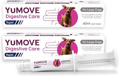 YuMOVE Digestive Care Rapid Dog Pre Probiotic Paste 2 x 60ml Large Dogs