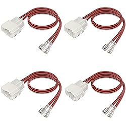 4 Pcs 72-9301 Speaker Harness,Professional Thicker