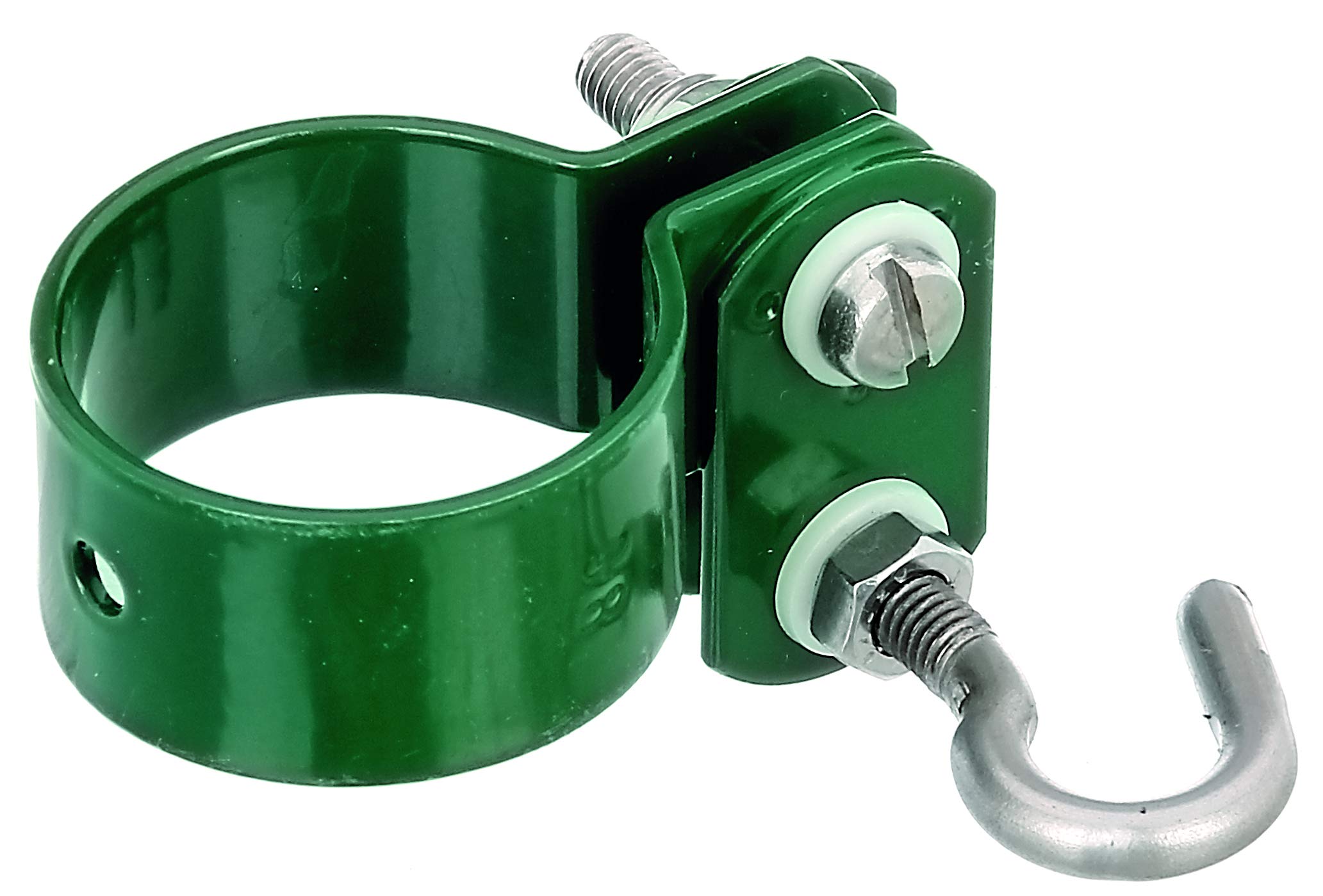 GAH-Alberts 655198 Clamp for Securing Fence Posts Diameter 38 mm Green
