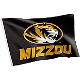 Desert Cactus University of Missouri UM Flag - 3 x 5 Feet Tigers Banner, Indoor/Outdoor Durable Fabric, 100% Polyester Design (Style 4)