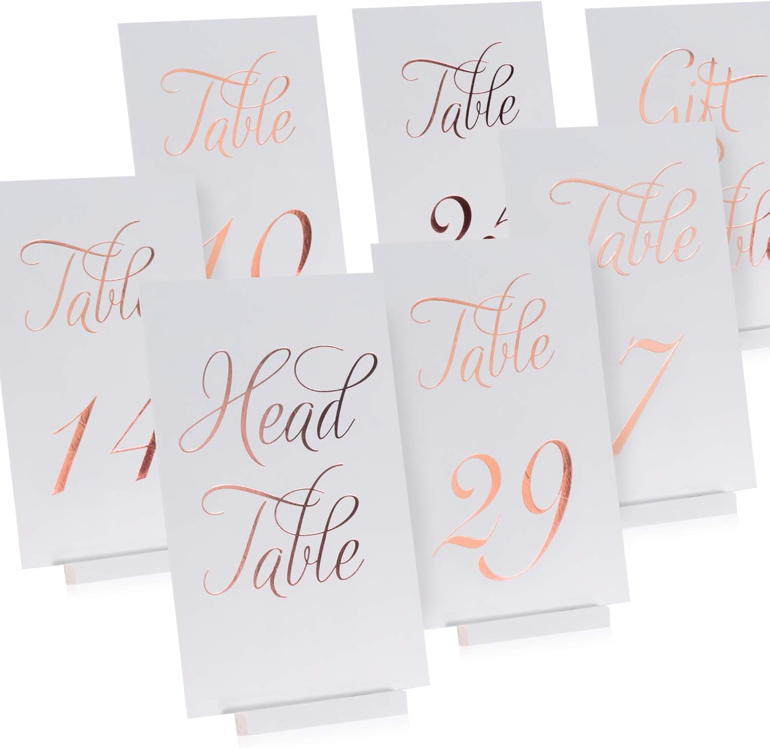 Best card table numbers for wedding