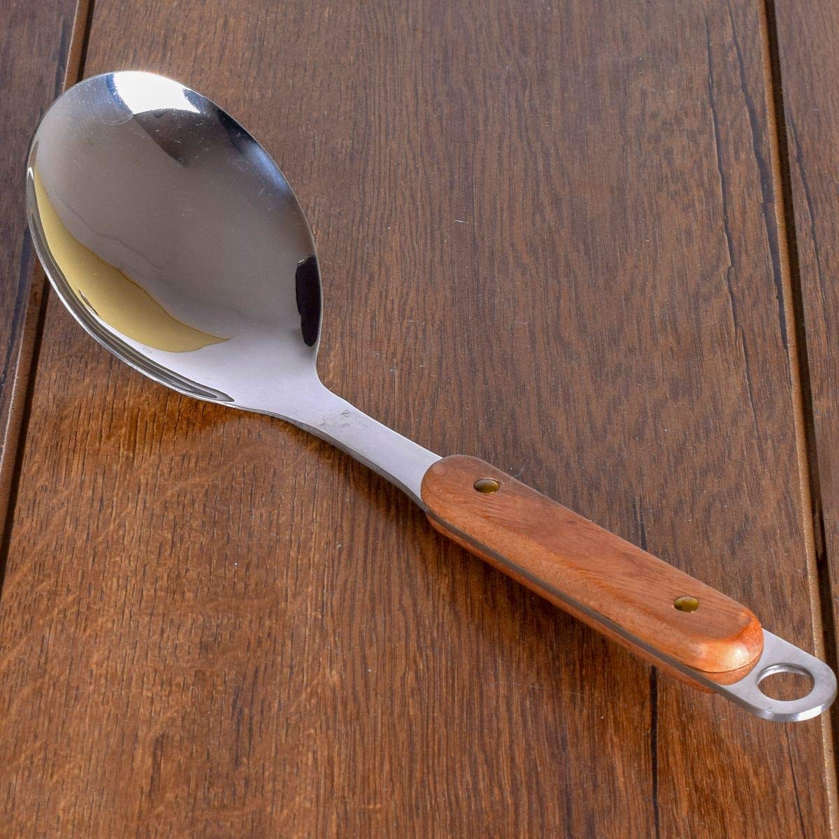 Buy Leeonz Rice Spoon, Rice Scooper Stainless Steel Kitchen Utensil