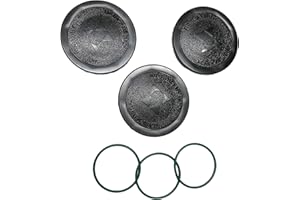 Rain Bird 1800XC 3-PACK | Cap for 1800-Series Spray Head Sprinkler | Caps AND Gaskets Included