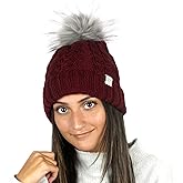 David & Young Sustainable Recycled Fashion Beanie with Extra Warm Fur Lining