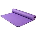 JadeYoga Level One Yoga Mat - Secure Grip, Comfortable & Durable Exercise Mat for Beginners - Portable Padded Mat - Fitness M