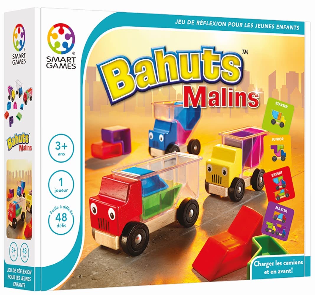 SmartGames SG 035 FR Bahuts Malins Thinking, Logic and Installation Game, Multi-Colour, L — image 1