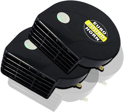 グレイス ホーン レクサスホーン 車 レクサスサウンド クラクション ホーン Aタイプ ブラック 2個セット ホーン 車 バイク Amazon