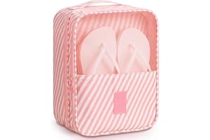 Mossio Shoe Bag Holds 3 Pair of Shoes for Travel and Daily Use Storage Pouch