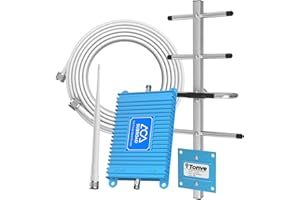 SUBROAD Subraod Cell Phone Signal Booster for Home 5,000 sq ft with Outdoor/Indoor Antennas Extend Phone Battery Life Cell Phone Booster Boosts 5G 4G LTE 3G for Verizon AT&T and All US Carriers,FCC Approved