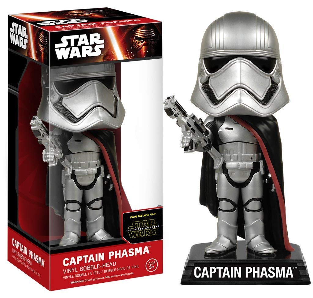 STAR WARS 7 - Wacky Wobbler - Captain Phasma - 16cm : Figurine