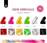 Beetles Gel Polish Set 6 Colors Cat Eye Soak Off UV Magnet Manicure Gift view 2