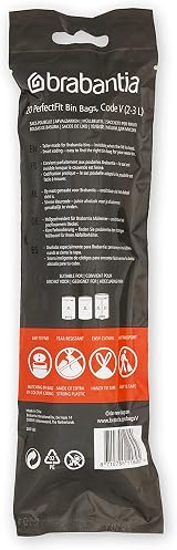 Brabantia PerfectFit Bin Liners Size V 2-3 Litre 200 Bags White view 3