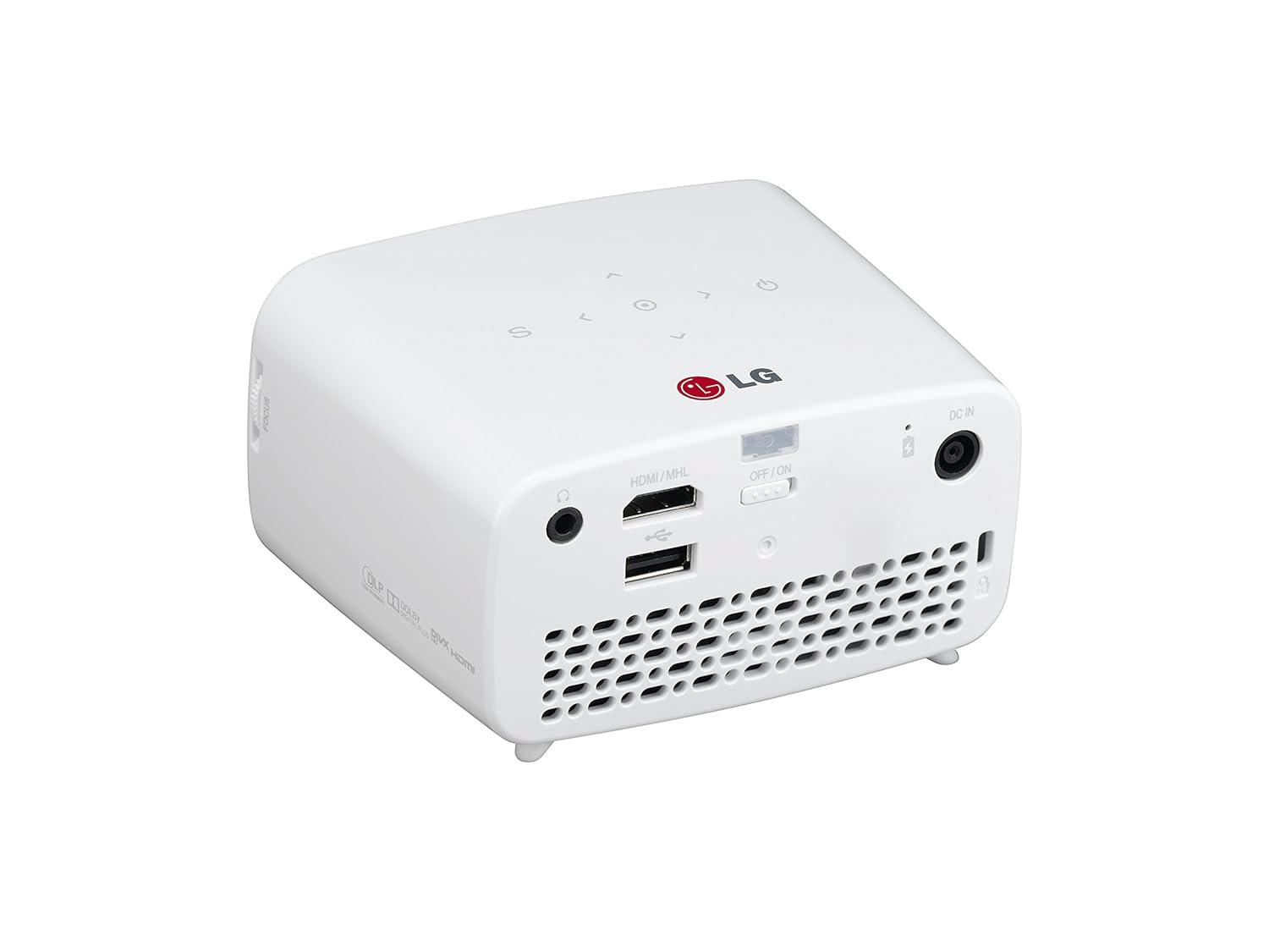 LG PH300.AEU - Proyector, 300 lúmenes ANSI, color blanco