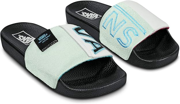 Amazon Vans バンズ メンズサンダル 靴 Slide On Mesh True White Black Men S 13 Women S 14 5 31cm レディース31 5cm Medium 並行輸入品 Vans バンズ ファッションサンダル