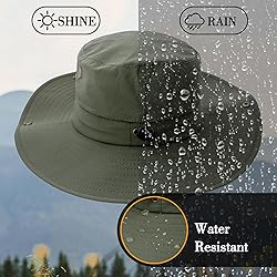 Sun Hat for Men Women UPF 50+ Fishing Hat Wide Brim
