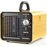 Airthereal MA10K-PRO Ozone Generator, 3500 Sq Ft, Yellow | 120-min Timer, Home Ionizer, Odor Remover, High Capacity