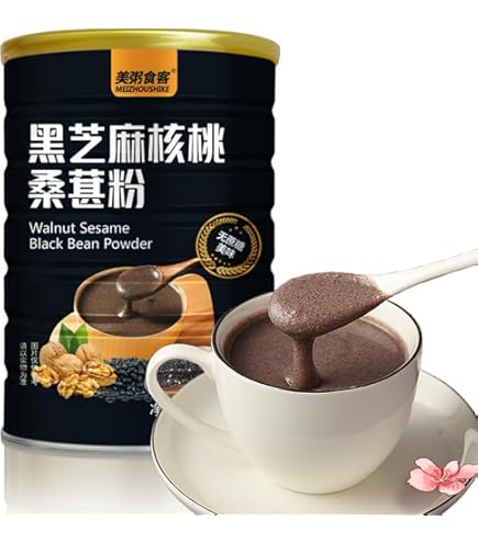 Amazon.com: GreenMax Black Sesame Cereal Drink – 12 Sachets x 30g