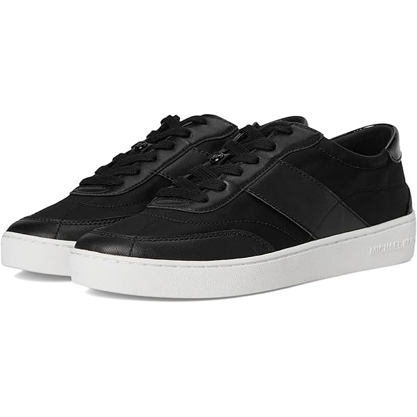 Amazon.com | Michael Michael Kors Womens Riley Trainer Black 6 M