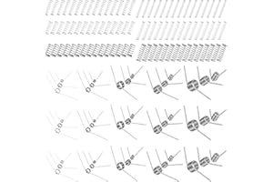 Yauhar 115Pcs 29 Sizes Stainless Steel Mechanical Small Springs Assortment Kit Contains 45/90/120 Degree 6 Laps Torsion Sprin