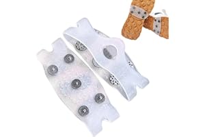 Shoe Ice & Snow Grips,Anti-Slip Traction Cleats Ice Grippers for Snow | Portable Winter Grip Cleats, Gripper Spikes for Rock 