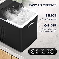 Upstreman Y90 Pro Countertop Ice Maker with