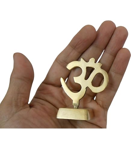 Buy Caristo Sikh Religious Symbol Khanda Sahib Idol (ID-182) Gold Metal Statue For Car Dashboard