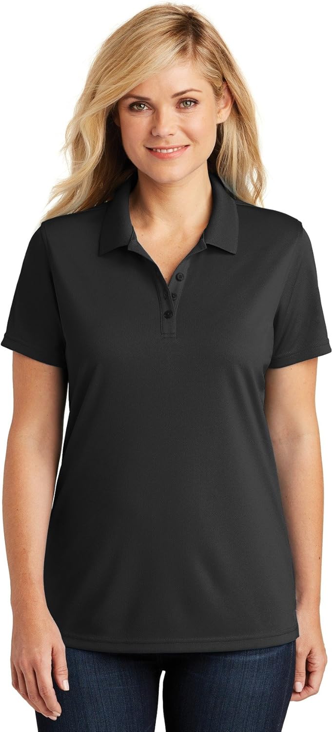 Port Authority Womens Dry Zone Uv Micro-Mesh Polo (LK110) at  Women’s Clothing store