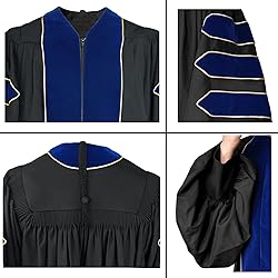Herrenbek Doctoral Graduation Gown Hood and Tam 8