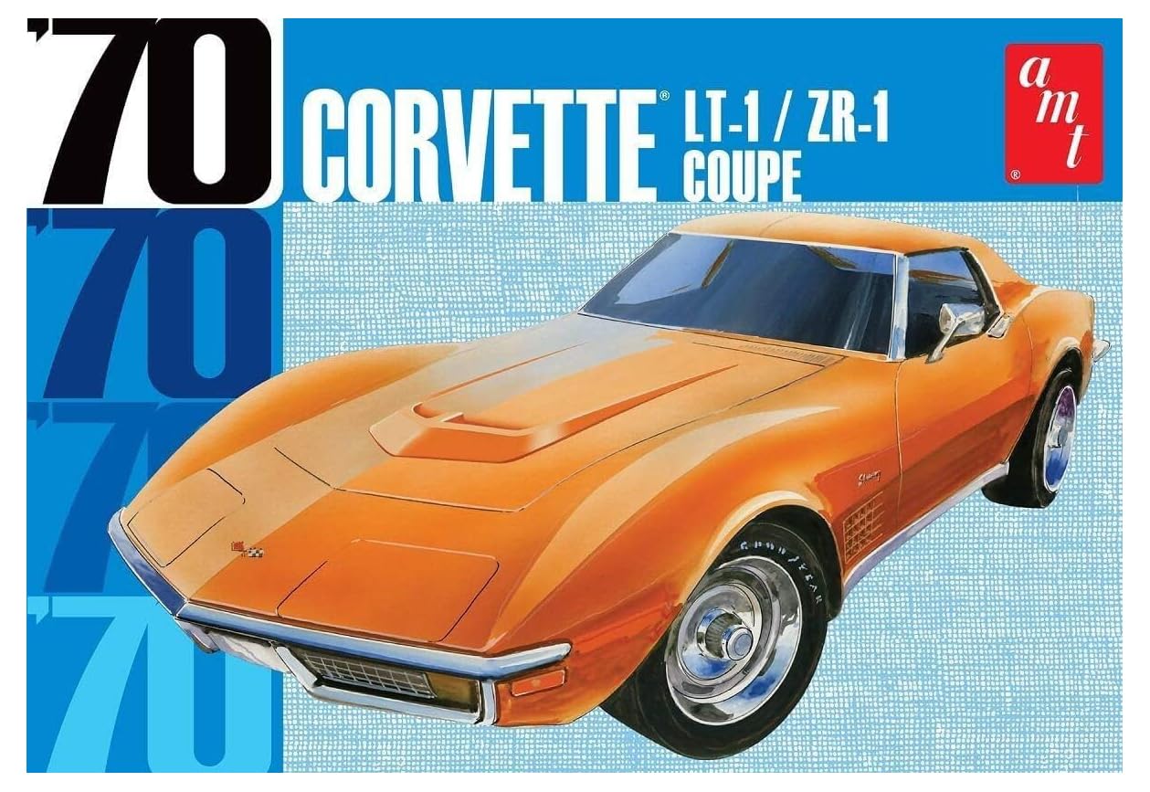 AMT 1: 25 1970 Chevy Corvette Coupe