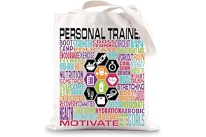 BWWKTOP Personal Trainer Tote Bag - Fitness Instructor Shoulder Bag Gifts