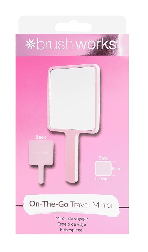 Brushworks On-The-Go Travel Mirror