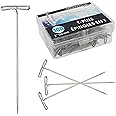 Merangue T-Pins, 2-Inch, 100 Pack, Silver (1022-3011-00-000)