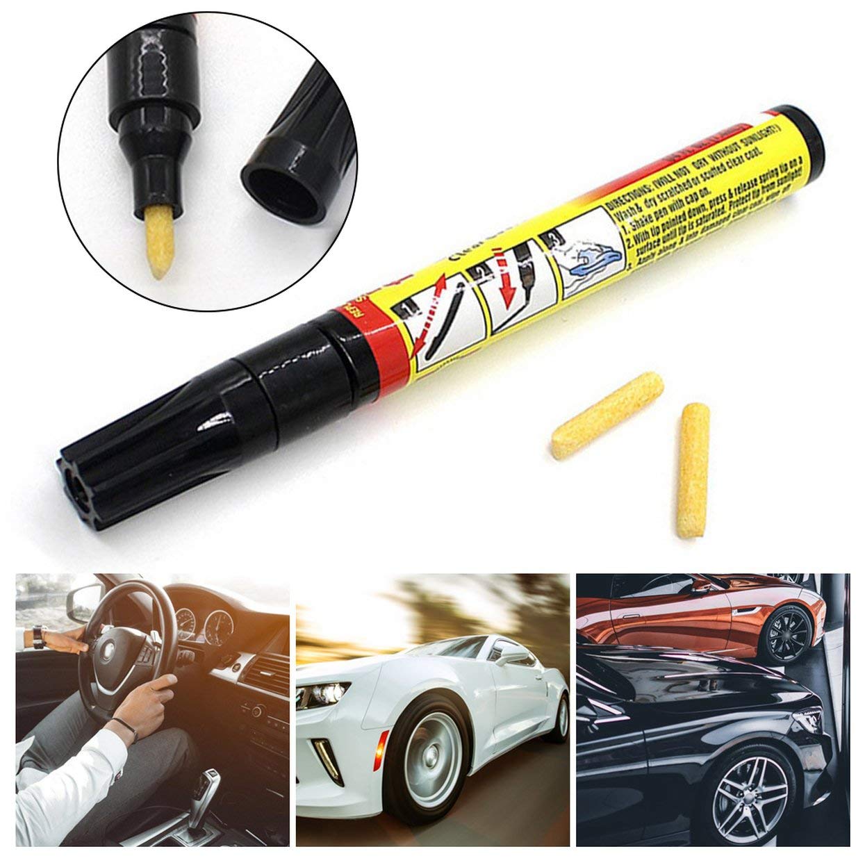 1x Universal Car Scratch Repair Remover Paint Pen Clear Coat Applicator