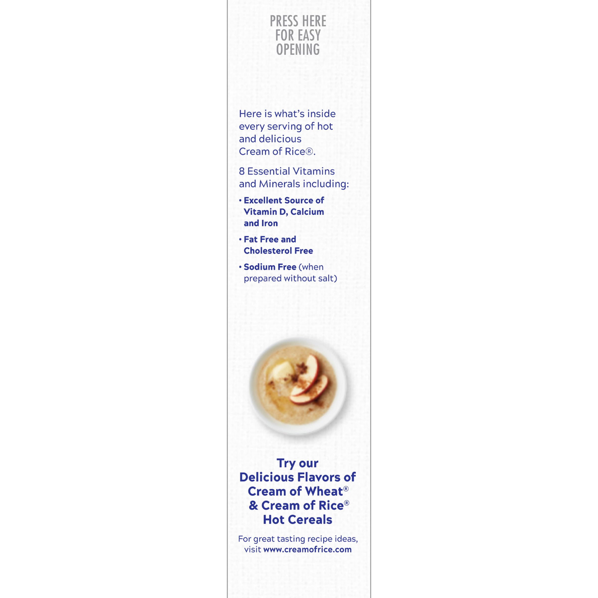 Cream of Rice Gluten Free Hot Cereal, 14 Ounce