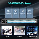 NICGIGA 48 Port Gigabit PoE+ Switch 50 Port Network Switch 400W 2 SFP view 7