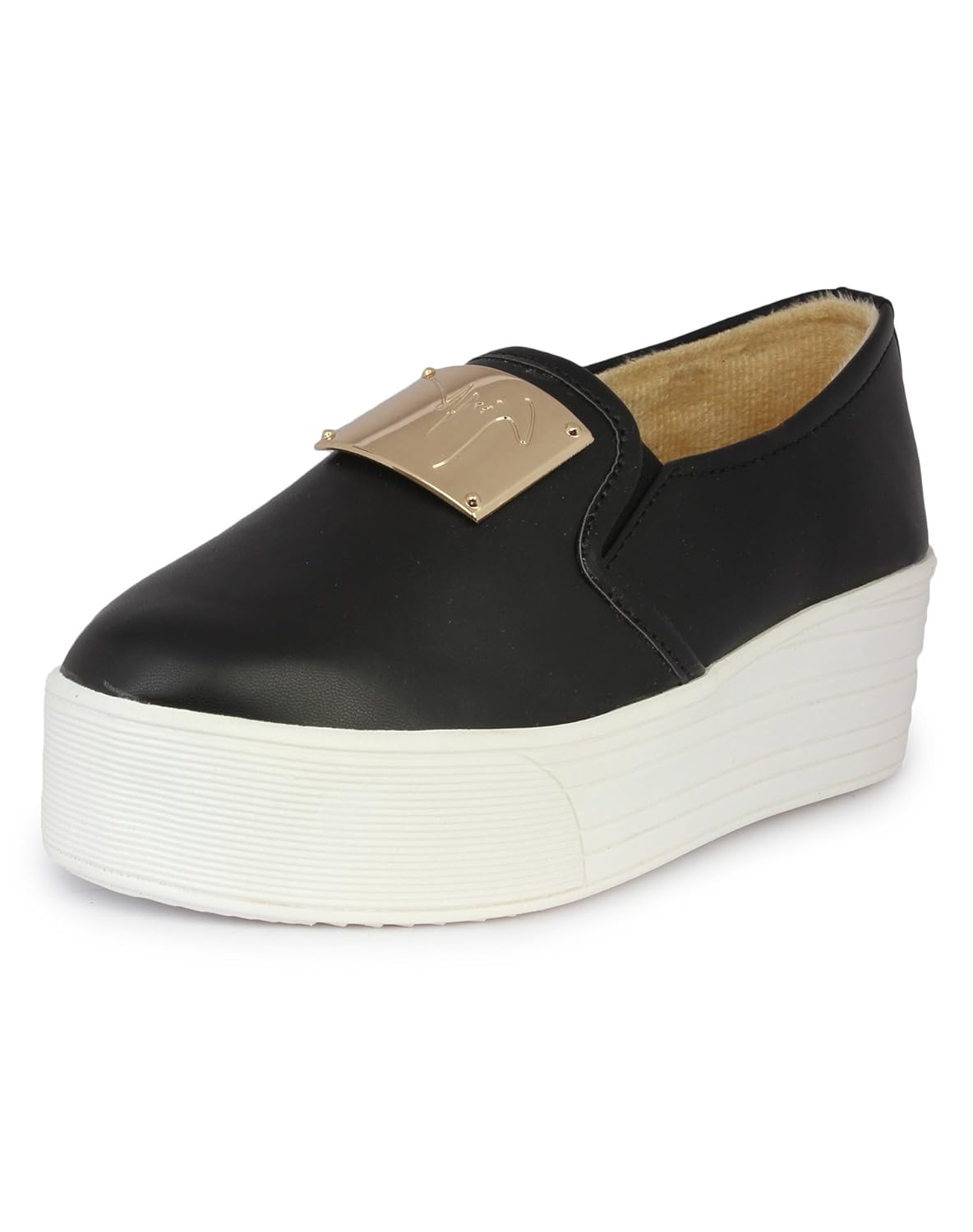 do bhai van-buckle canvas shoes for women