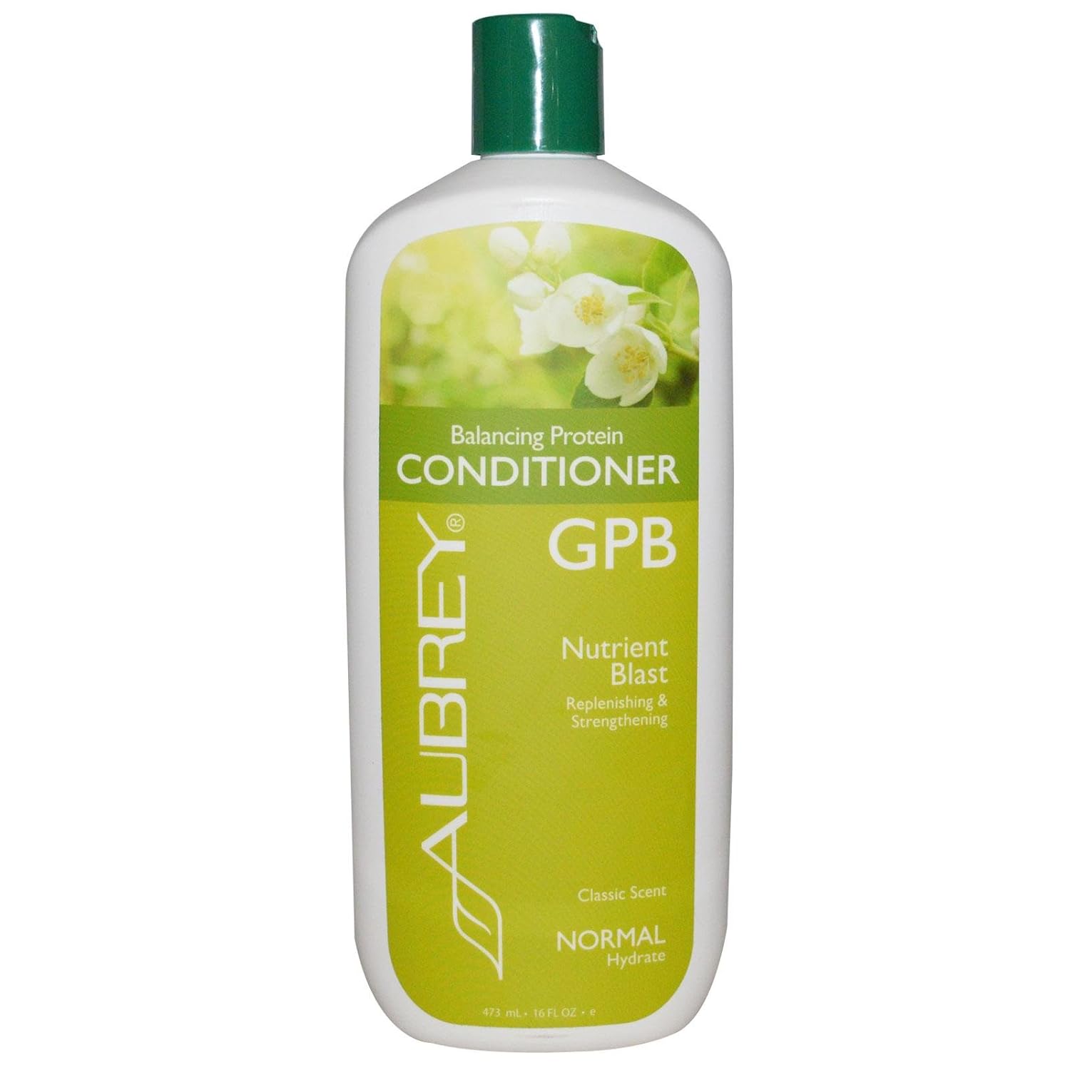 Aubrey Organics GPB Glycogen Protein Balancing Conditioner, 16-Ounce Bottle