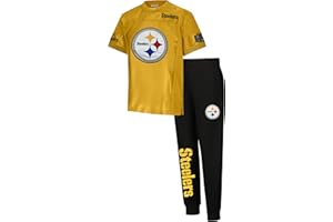 Ultra Game Youth NFL Official Super Soft Jersey & Jogger Sweatpants Set