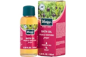 Kneipp Juniper Herbal Bath Oil, Muscle Smoothing, 3.38 fl. oz.